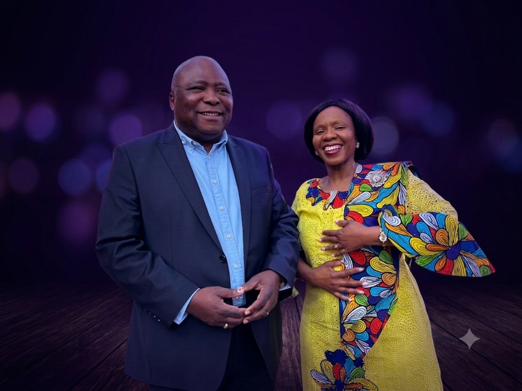 Dr. Elijah and Pastor Eunice Mahlangu, Senior Pastors of Cornerstone Church